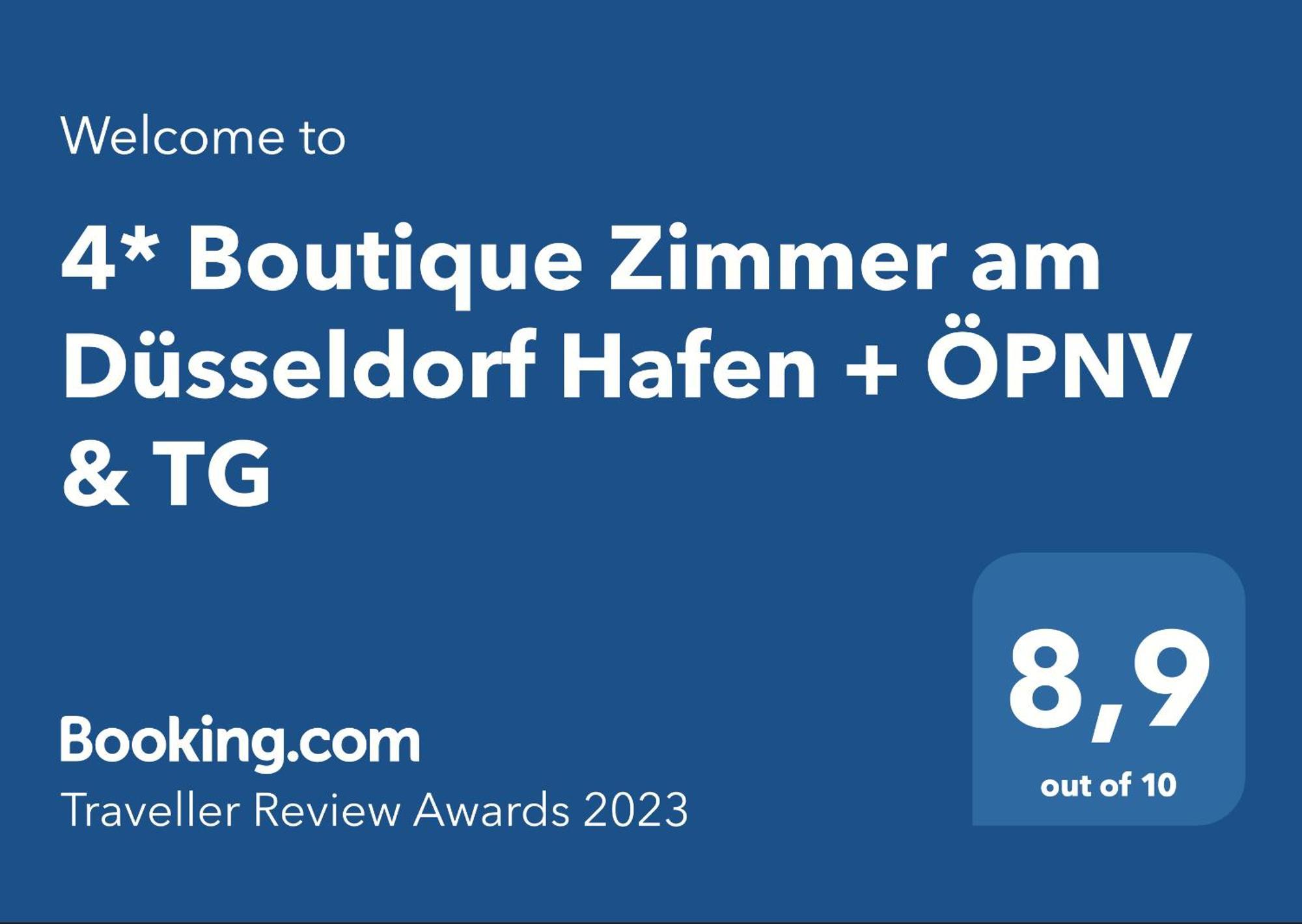 4* Boutique Zimmer Am Hafen + Oepnv & Tg Dusseldorf